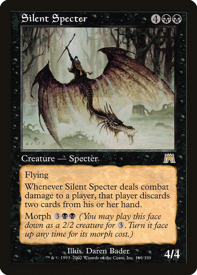 Silent Specter 169 (Onslaught)  - Foil | Good Games Adelaide SA