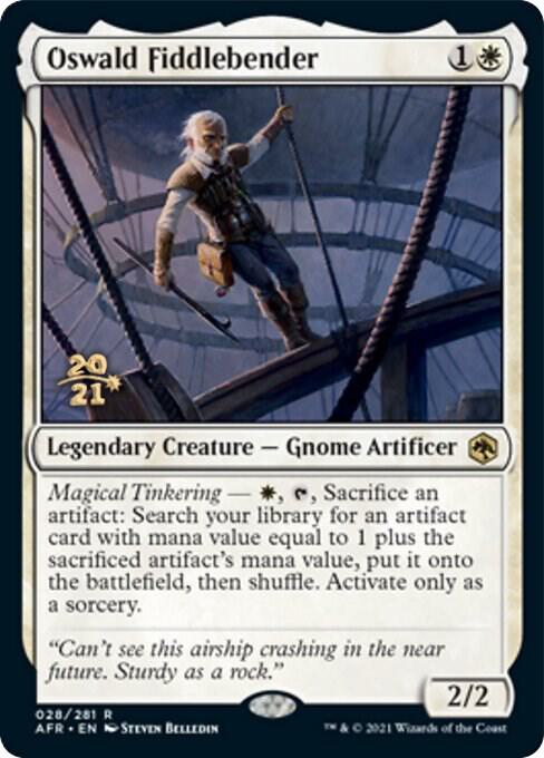 Oswald Fiddlebender 28 (Prerelease Cards)  - Foil | Good Games Adelaide SA