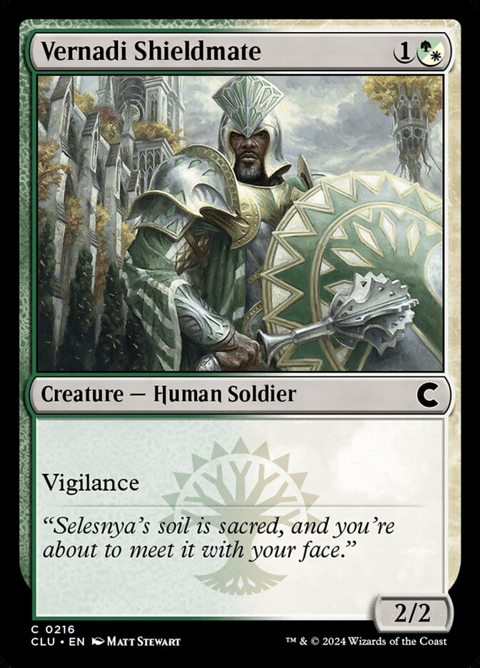 Vernadi Shieldmate 216 (Ravnica: Clue Edition)  | Good Games Adelaide SA
