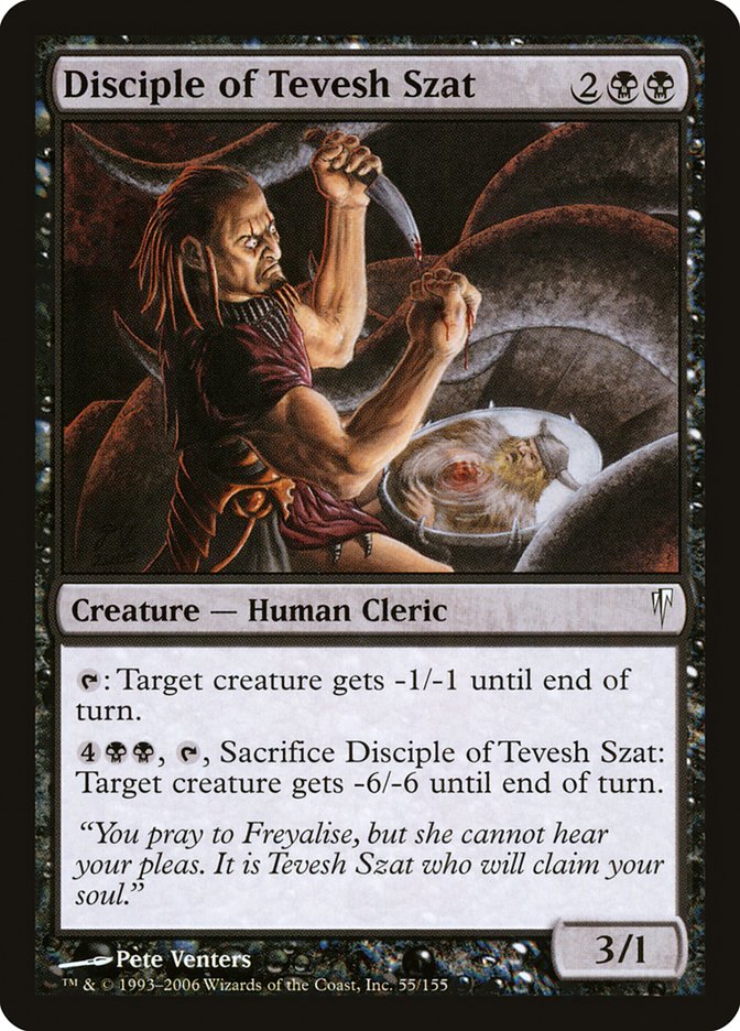 Disciple of Tevesh Szat 55 (Coldsnap)  - Foil | Good Games Adelaide SA