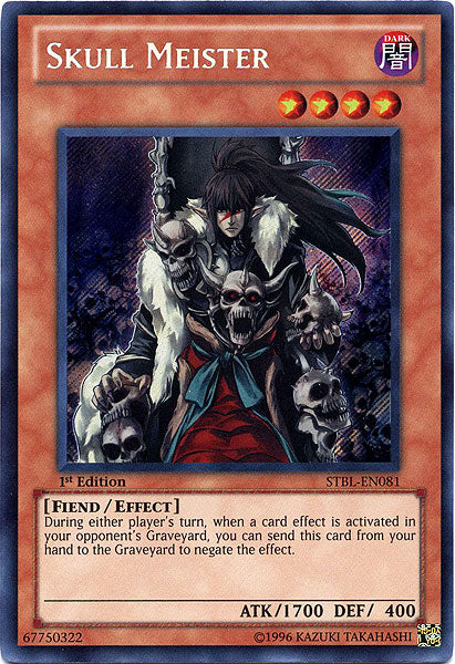 Skull Meister [STBL-EN081] Secret Rare | Good Games Adelaide SA