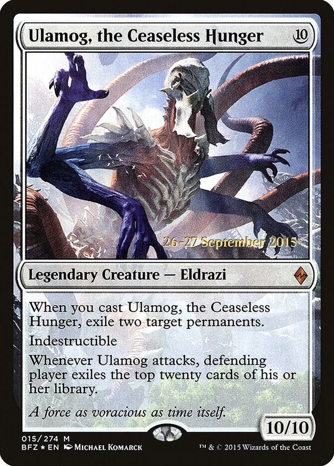 Ulamog the Ceaseless Hunger 15 (Prerelease Cards)  - Foil | Good Games Adelaide SA