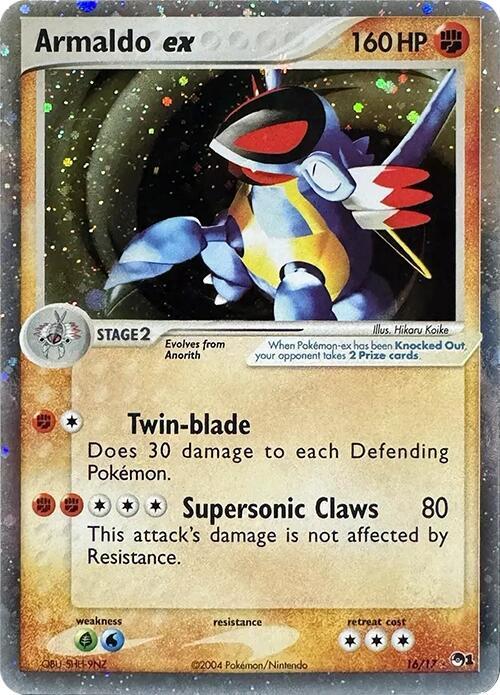 Armaldo ex Holo 016/017 (POP Series 1)  - Holofoil | Good Games Adelaide SA