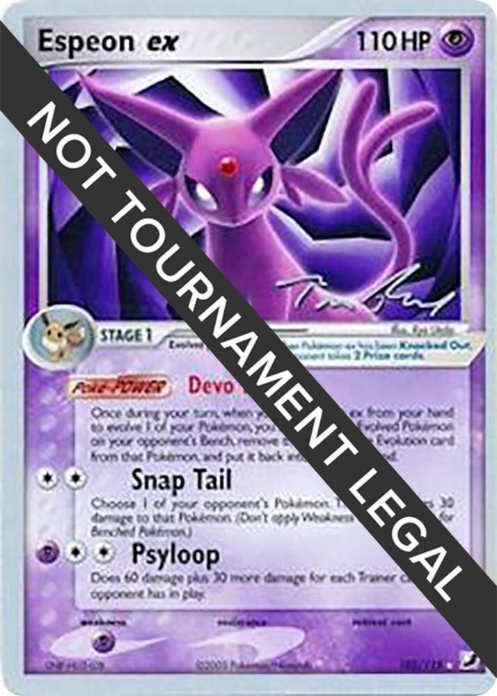 Espeon ex 2007 Tom Roos 102/115 (World Championship Decks)  | Good Games Adelaide SA
