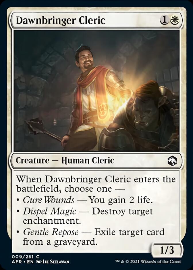 Dawnbringer Cleric [Dungeons & Dragons: Adventures in the Forgotten Realms] | Good Games Adelaide SA