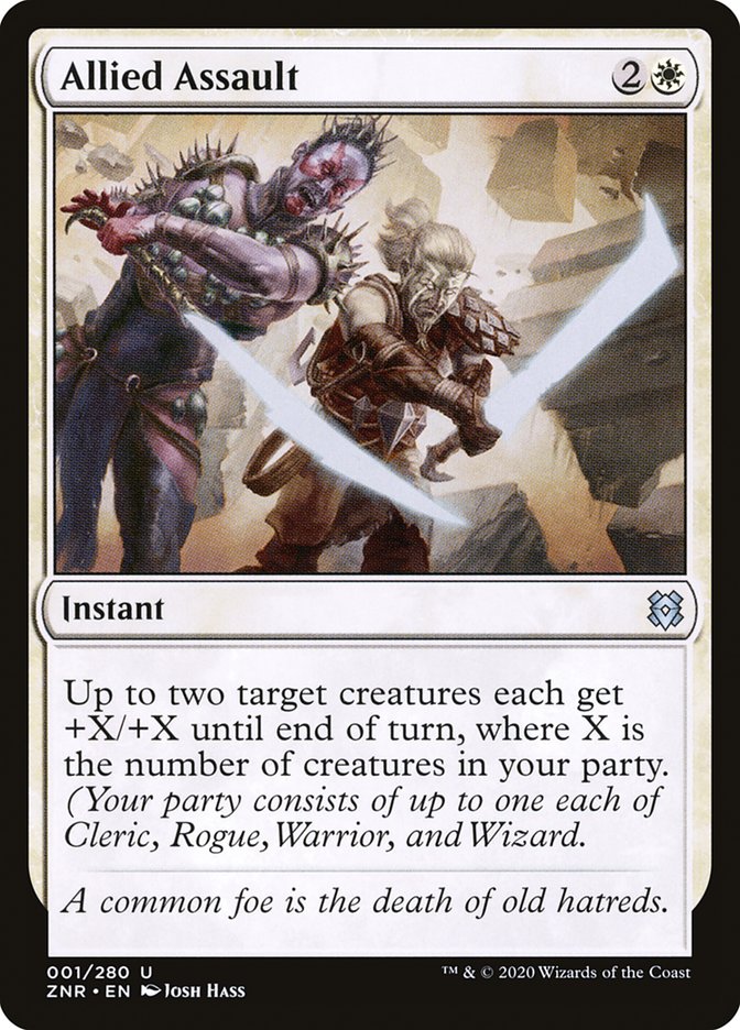 Allied Assault 1/280 (Zendikar Rising)  | Good Games Adelaide SA