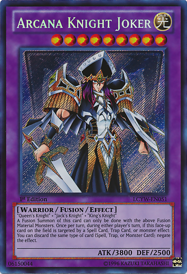 Arcana Knight Joker [LCYW-EN051] Secret Rare | Good Games Adelaide SA