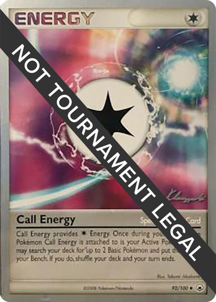 Call Energy 2008 Jason Klaczynski 92/100 (World Championship Decks)  | Good Games Adelaide SA