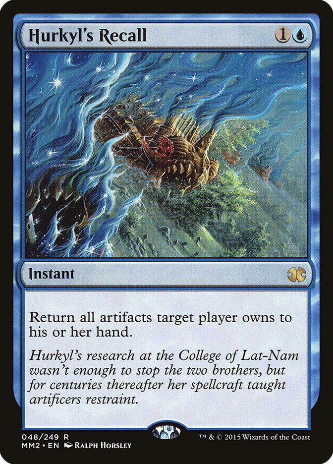 Hurkyl's Recall 48/249 (Modern Masters 2015)  - Foil | Good Games Adelaide SA