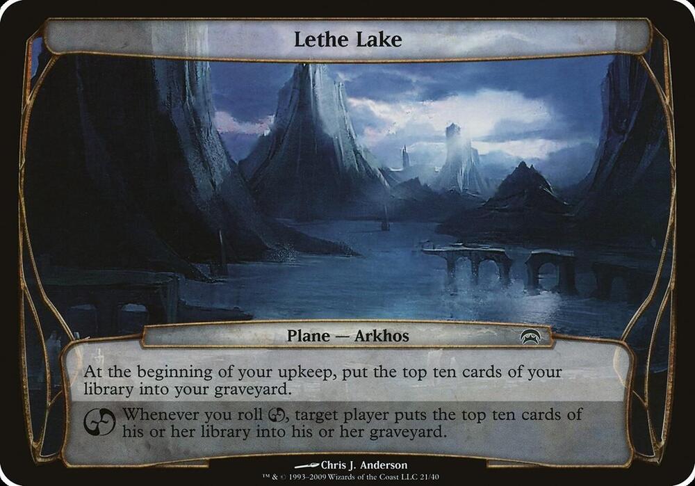 Lethe Lake Planechase  (Oversize Cards)  | Good Games Adelaide SA