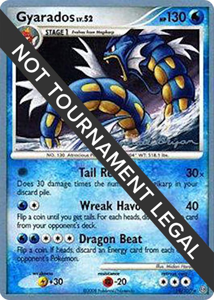 Gyarados 2010 Mychael Bryan 19/100 (World Championship Decks)  | Good Games Adelaide SA