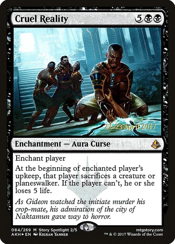 Cruel Reality 84 (Prerelease Cards)  - Foil | Good Games Adelaide SA