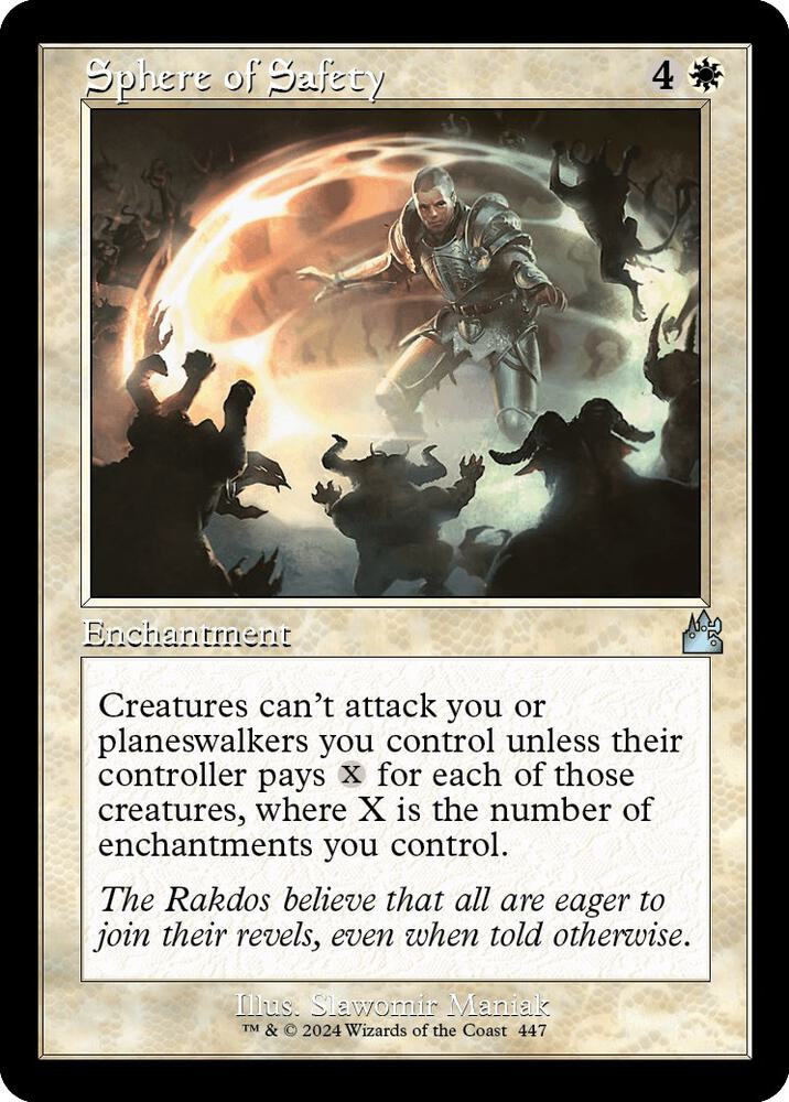Sphere of Safety 447 (Ravnica Remastered)  - Foil | Good Games Adelaide SA