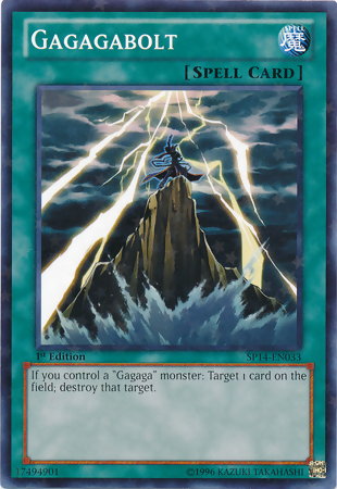 Gagagabolt [SP14-EN033] Starfoil Rare | Good Games Adelaide SA