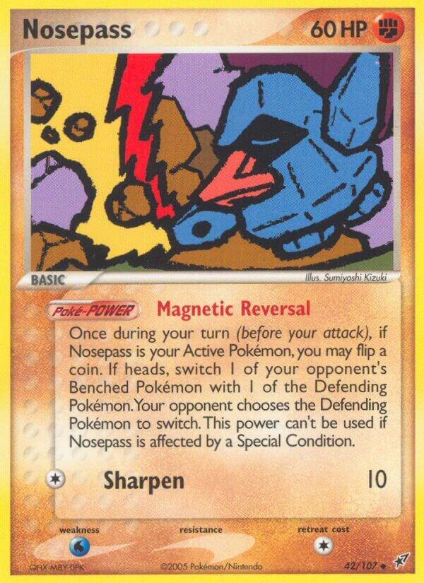 Nosepass 42/107 (Deoxys)  | Good Games Adelaide SA