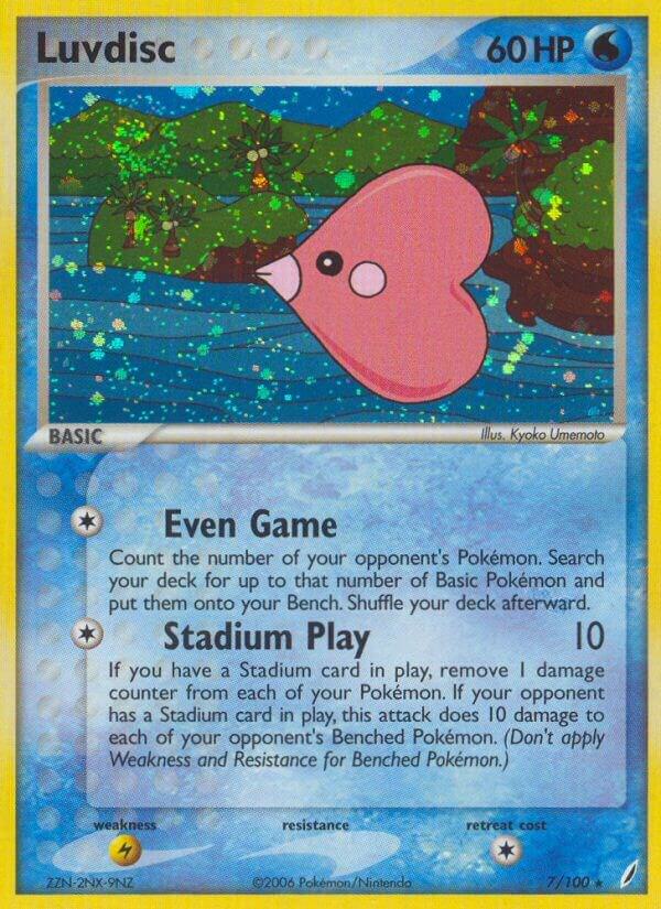 Luvdisc 7/100 (Crystal Guardians)  - Holofoil | Good Games Adelaide SA