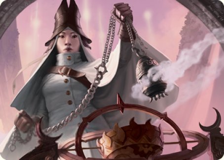 Celestus Sanctifier Art Card [Innistrad: Midnight Hunt Art Series] | Good Games Adelaide SA