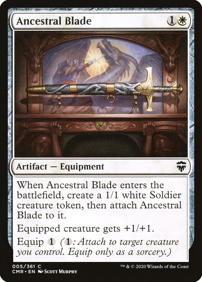 Ancestral Blade [Commander Legends] | Good Games Adelaide SA