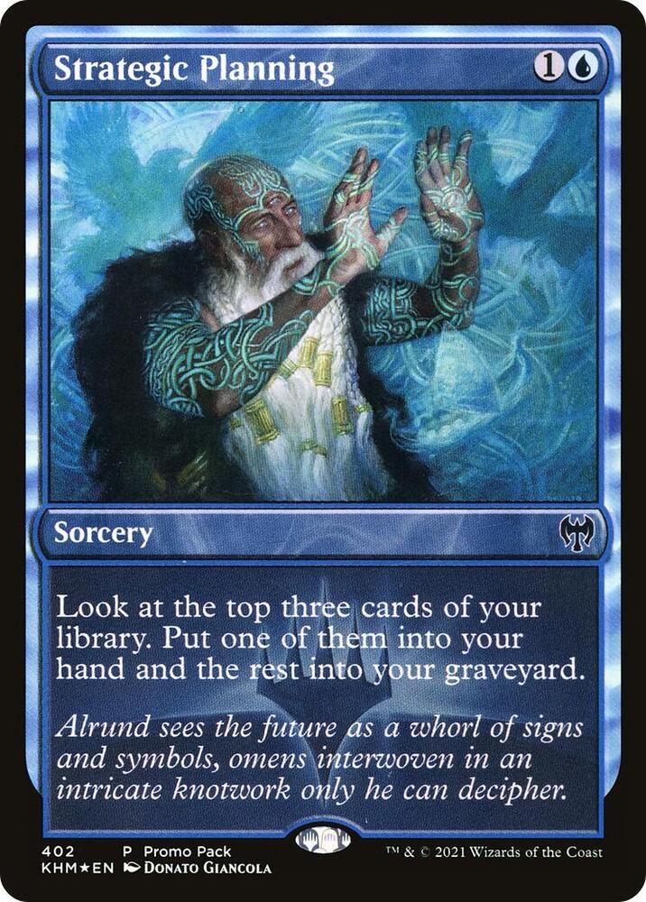 Strategic Planning 402 (Promo Pack: Kaldheim)  - Foil | Good Games Adelaide SA