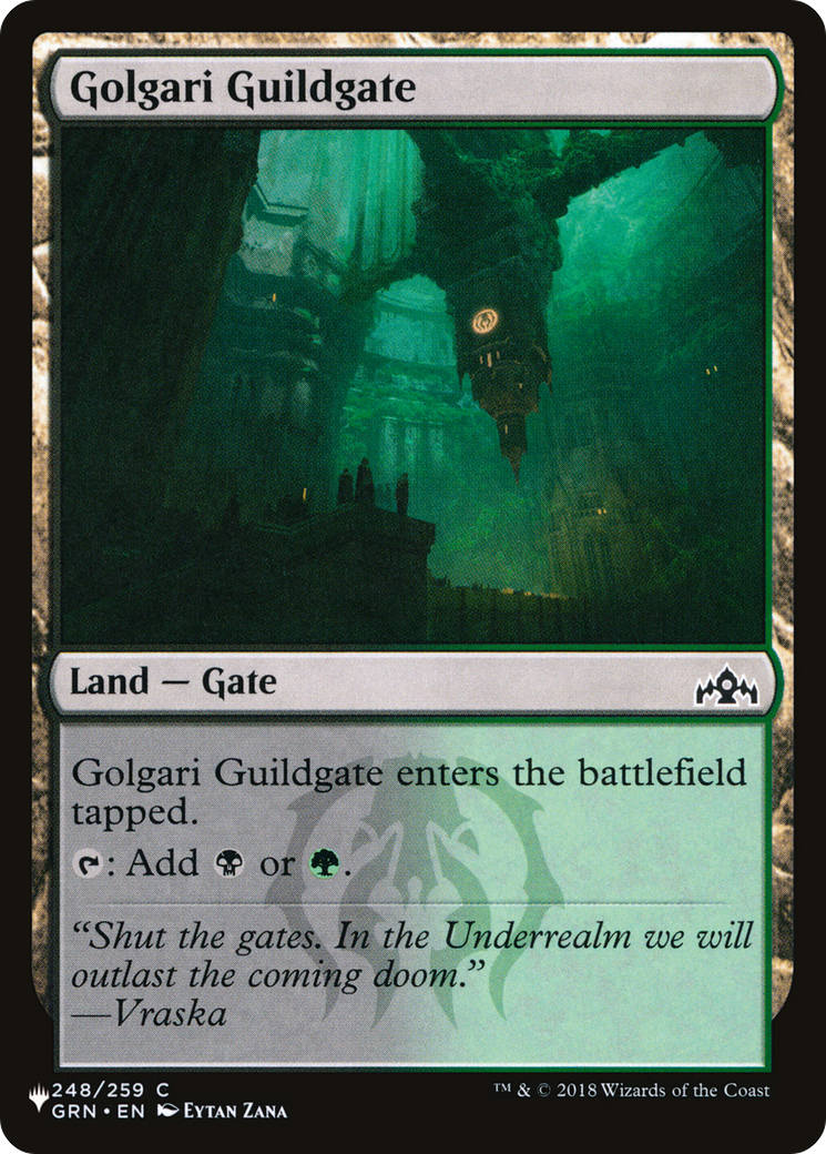 Golgari Guildgate [The List] | Good Games Adelaide SA
