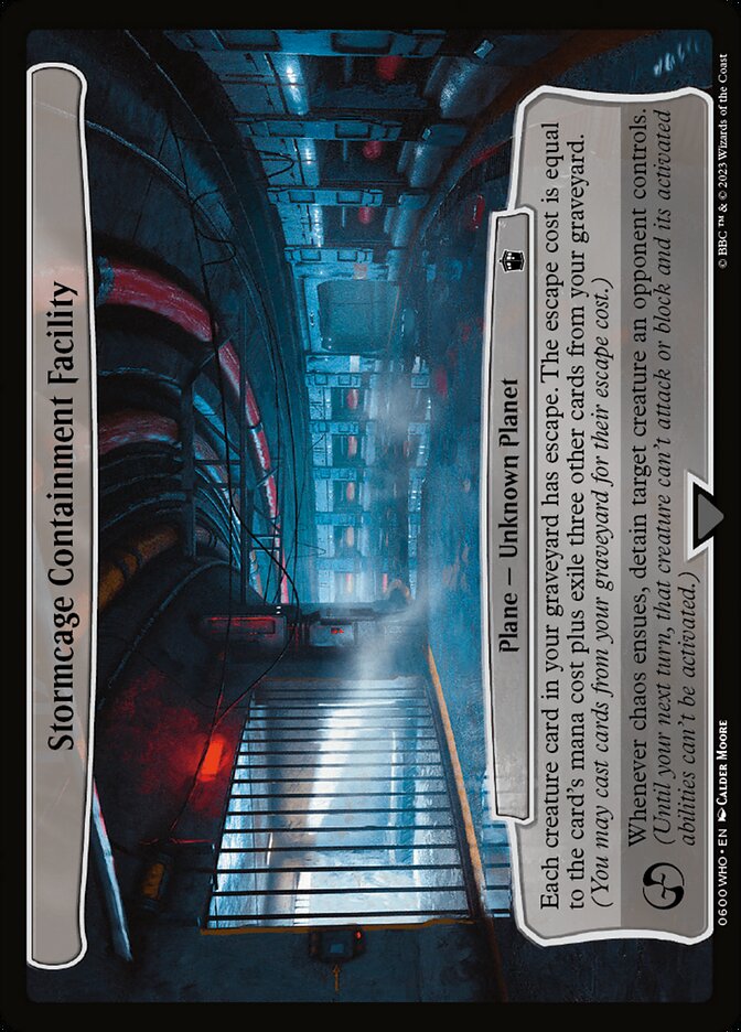 Stormcage Containment Facility 600 (Planechase: Universes Beyond: Doctor Who)  | Good Games Adelaide SA