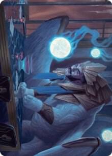 Tivit Seller of Secrets Art Card 47 (Art Series: Streets of New Capenna)  | Good Games Adelaide SA