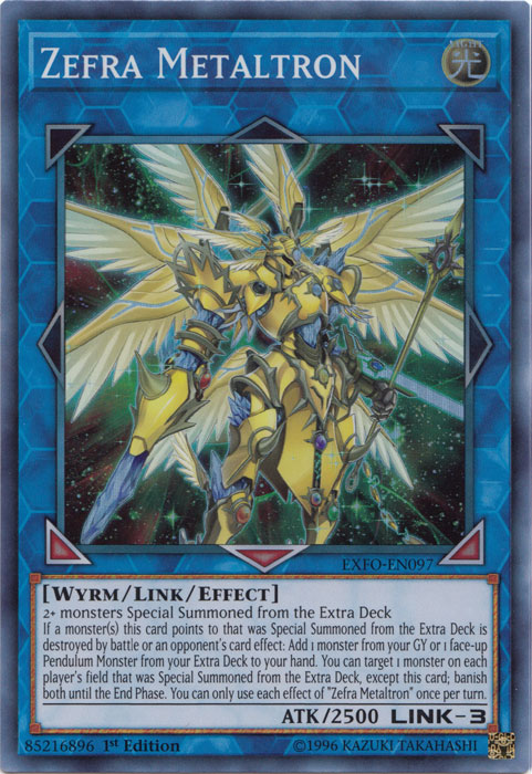 Zefra Metaltron [EXFO-EN097] Super Rare | Good Games Adelaide SA