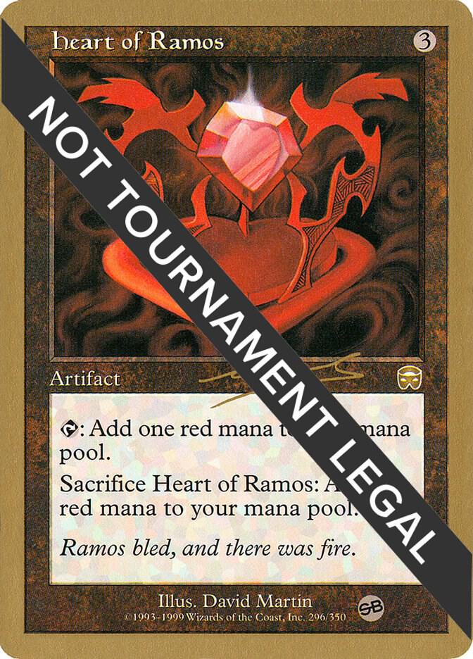 Heart of Ramos 2000 Nicolas Labarre MMQ SB  (World Championship Decks)  | Good Games Adelaide SA