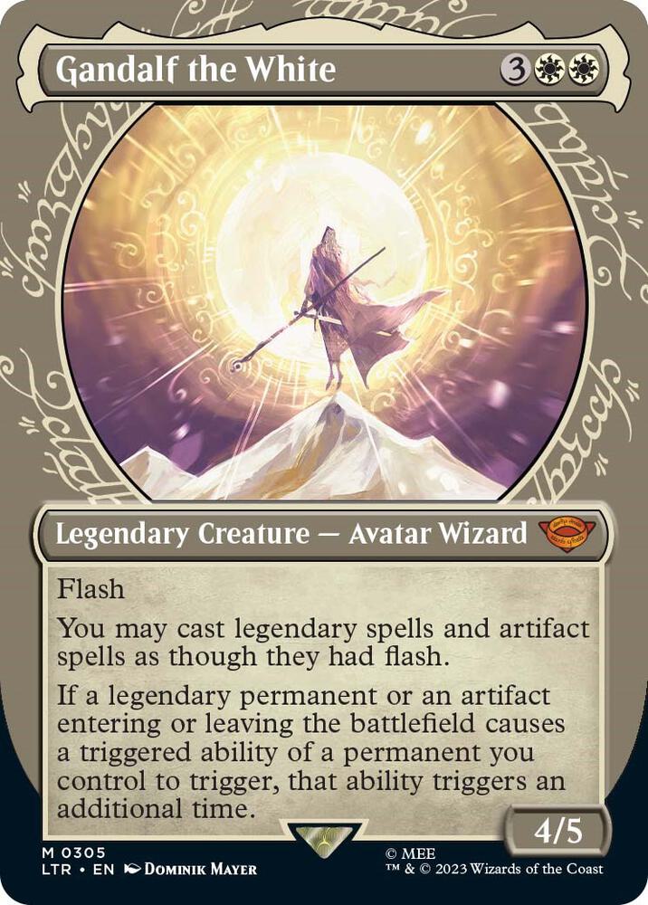 Gandalf the White 305 (Universes Beyond: The Lord of the Rings: Tales of Middle-earth)  - Showcase | Good Games Adelaide SA
