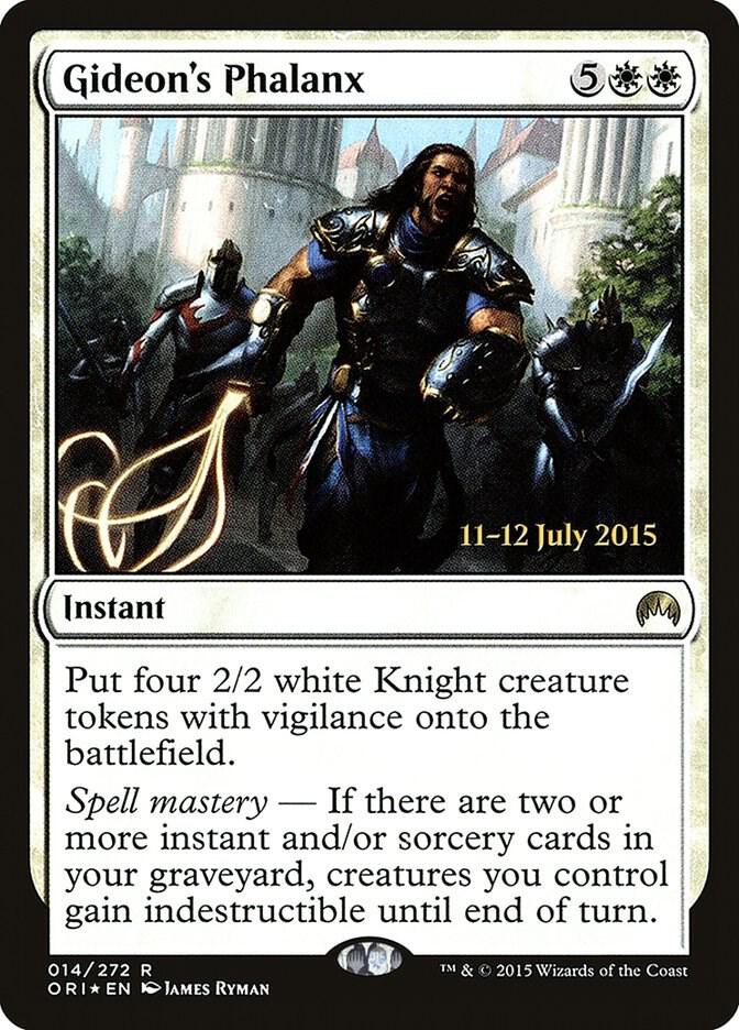 Gideons Phalanx 14 (Prerelease Cards)  - Foil | Good Games Adelaide SA
