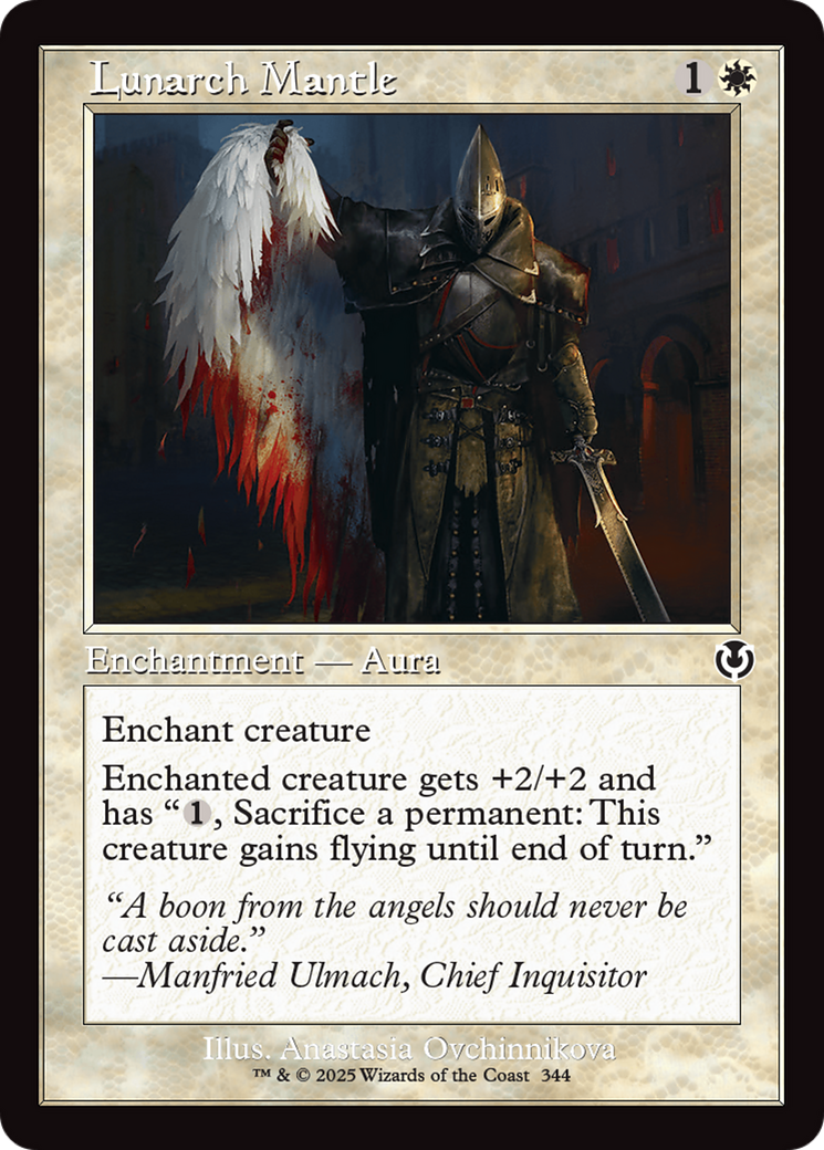 Lunarch Mantle (Retro Frame) [Innistrad Remastered] | Good Games Adelaide SA