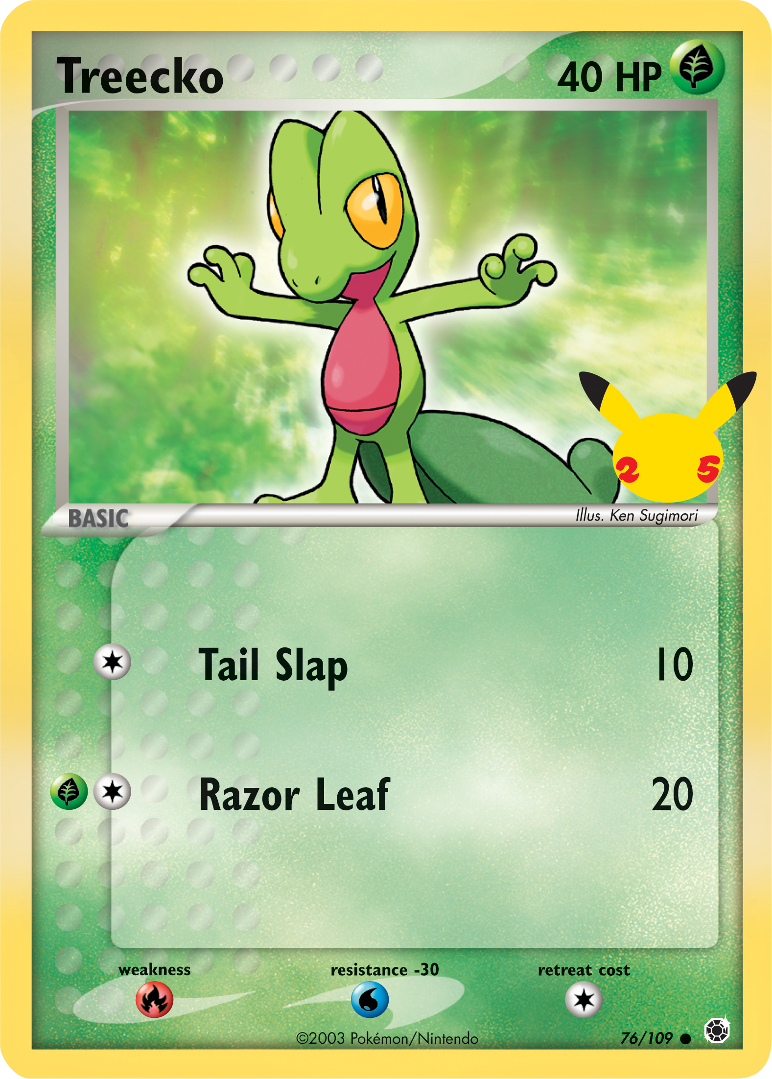 Treecko (76/109) [First Partner Pack] | Good Games Adelaide SA