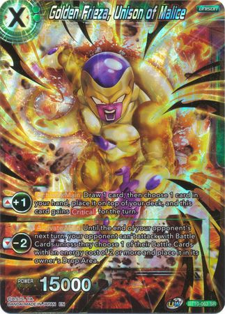 Golden Frieza, Unison of Malice [BT10-063] | Good Games Adelaide SA