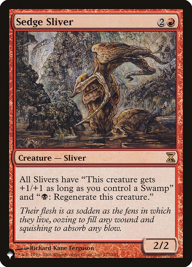 Sedge Sliver [The List] | Good Games Adelaide SA