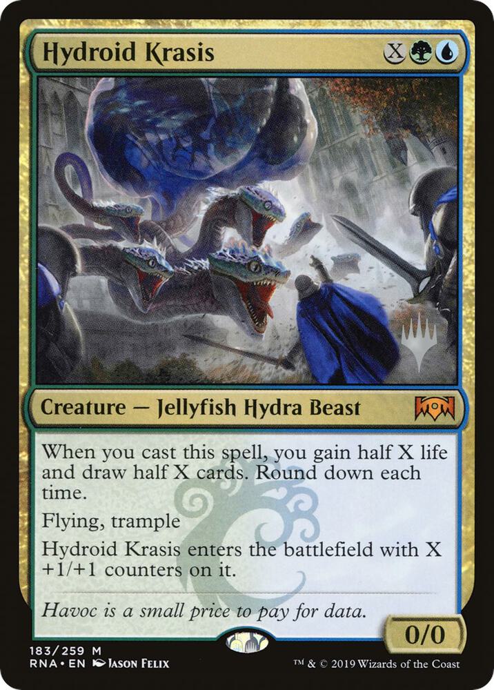 Hydroid Krasis 183 (Promo Pack: Throne of Eldraine)  - Foil | Good Games Adelaide SA