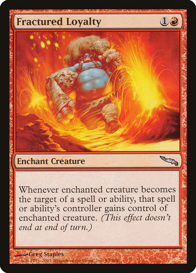 Fractured Loyalty 93 (Mirrodin)  - Foil | Good Games Adelaide SA