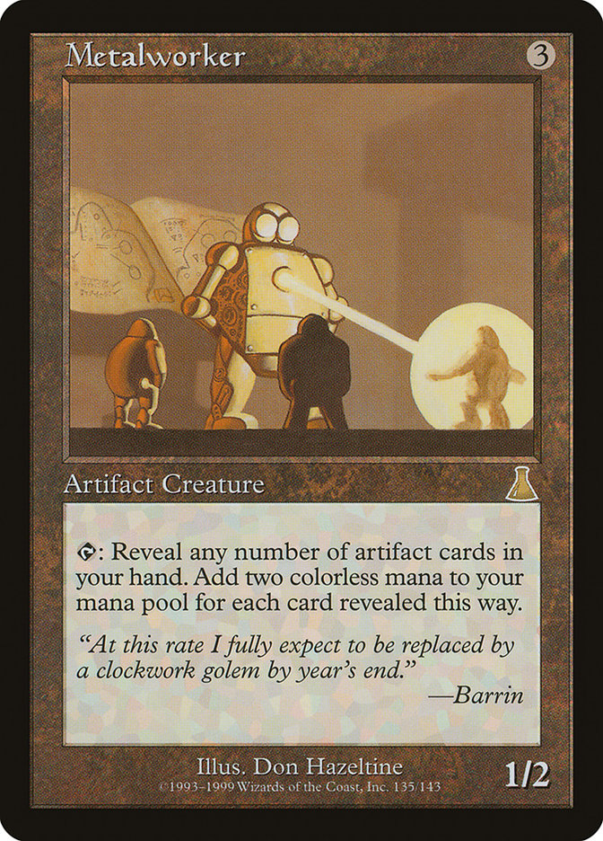 Metalworker 135 (Urza's Destiny)  - Foil | Good Games Adelaide SA