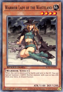 Warrior Lady of the Wasteland [SGX1-ENE05] Common | Good Games Adelaide SA