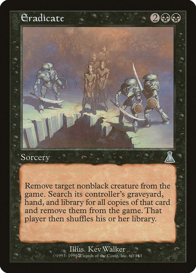 Eradicate 60 (Urza's Destiny)  - Foil | Good Games Adelaide SA