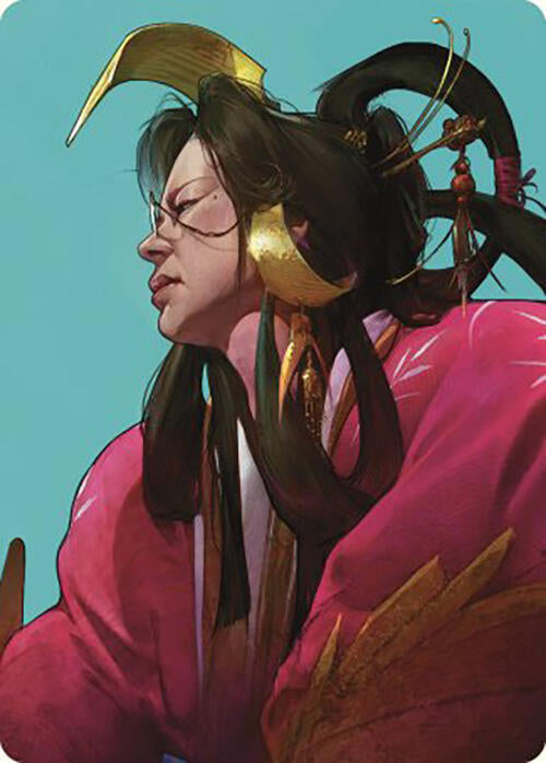 Azami Lady of Scrolls Art Card 52 (Art Series: Commander Masters)  | Good Games Adelaide SA