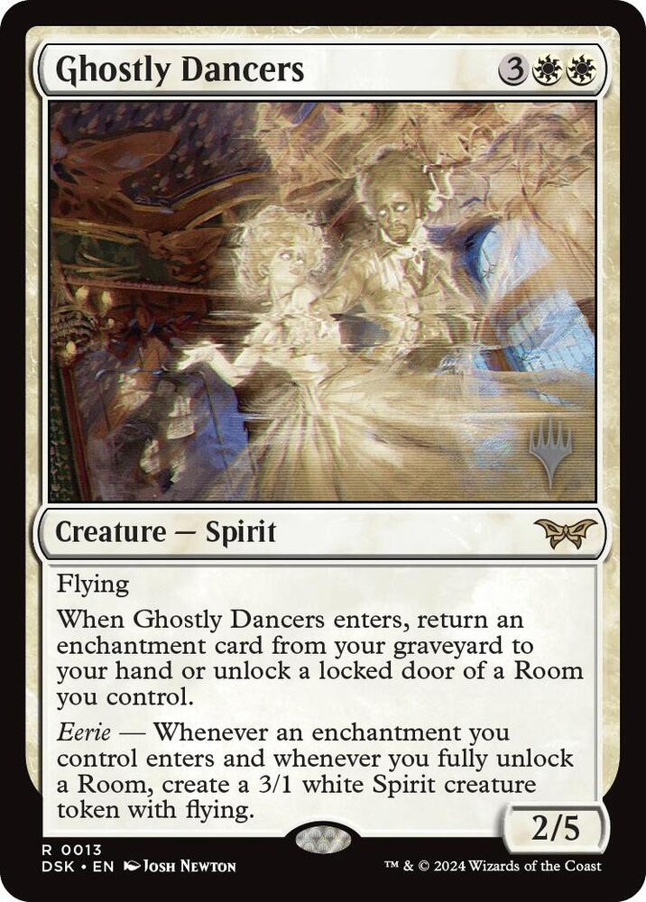 Ghostly Dancers 13 (Promo Pack: Duskmourn: House of Horror)  | Good Games Adelaide SA