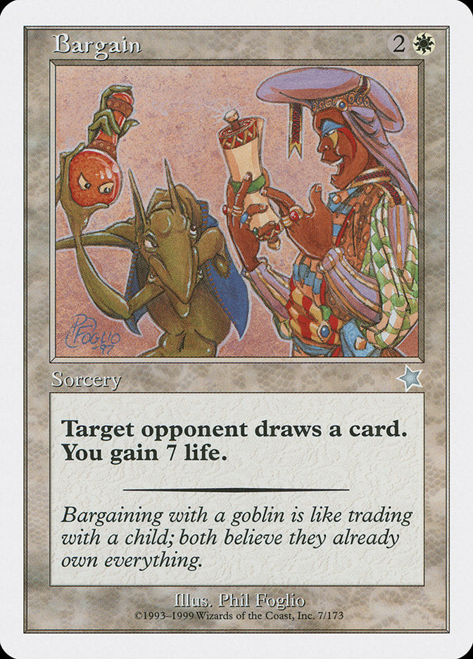 Bargain [Starter 1999] | Good Games Adelaide SA