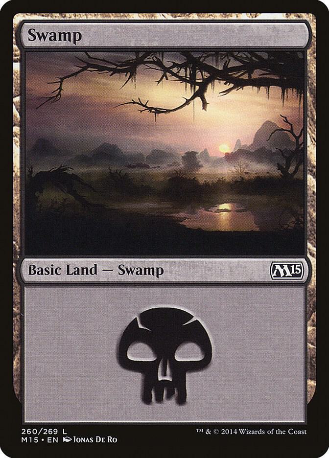 Swamp 260 (Magic 2015 (M15))  | Good Games Adelaide SA