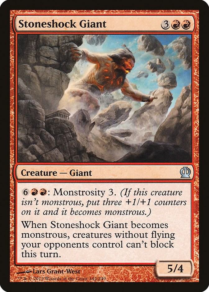 Stoneshock Giant 142 (Theros)  - Foil | Good Games Adelaide SA