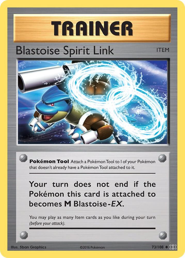 Blastoise Spirit Link 73/108 (XY - Evolutions)  | Good Games Adelaide SA