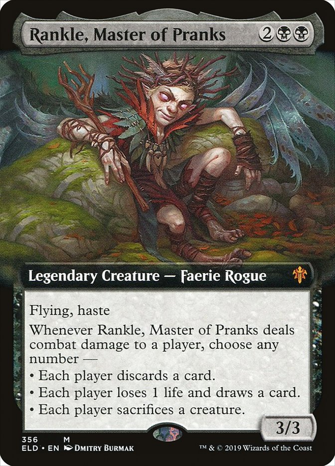 Rankle, Master of Pranks (Extended Art) [Throne of Eldraine] | Good Games Adelaide SA