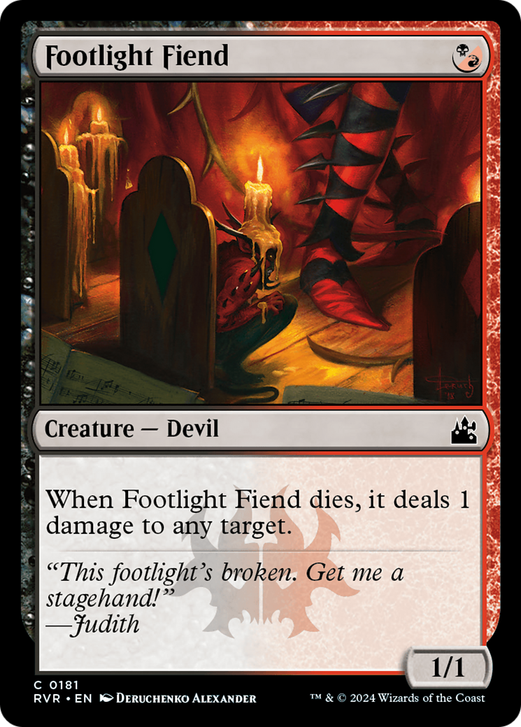 Footlight Fiend [Ravnica Remastered] | Good Games Adelaide SA