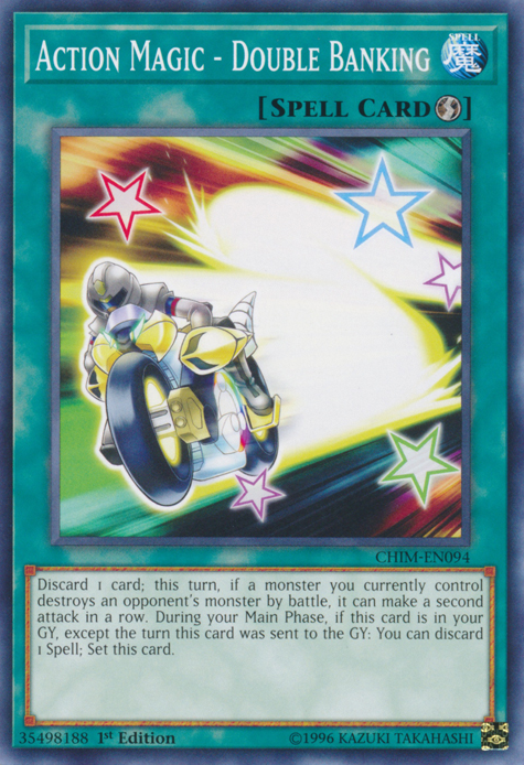 Action Magic - Double Banking [CHIM-EN094] Common | Good Games Adelaide SA
