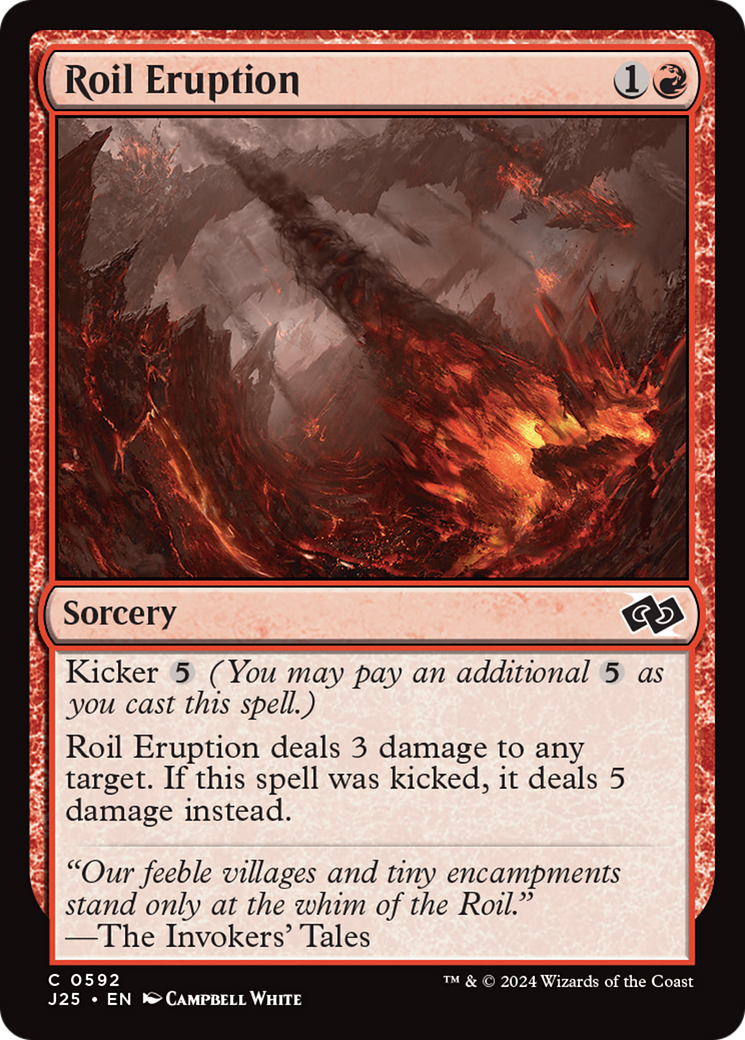Roil Eruption [Foundations Jumpstart] | Good Games Adelaide SA