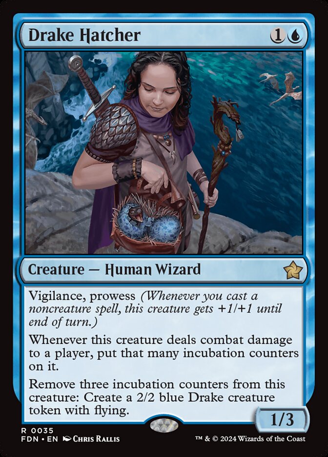 Drake Hatcher 35 (Foundations)  - Foil | Good Games Adelaide SA